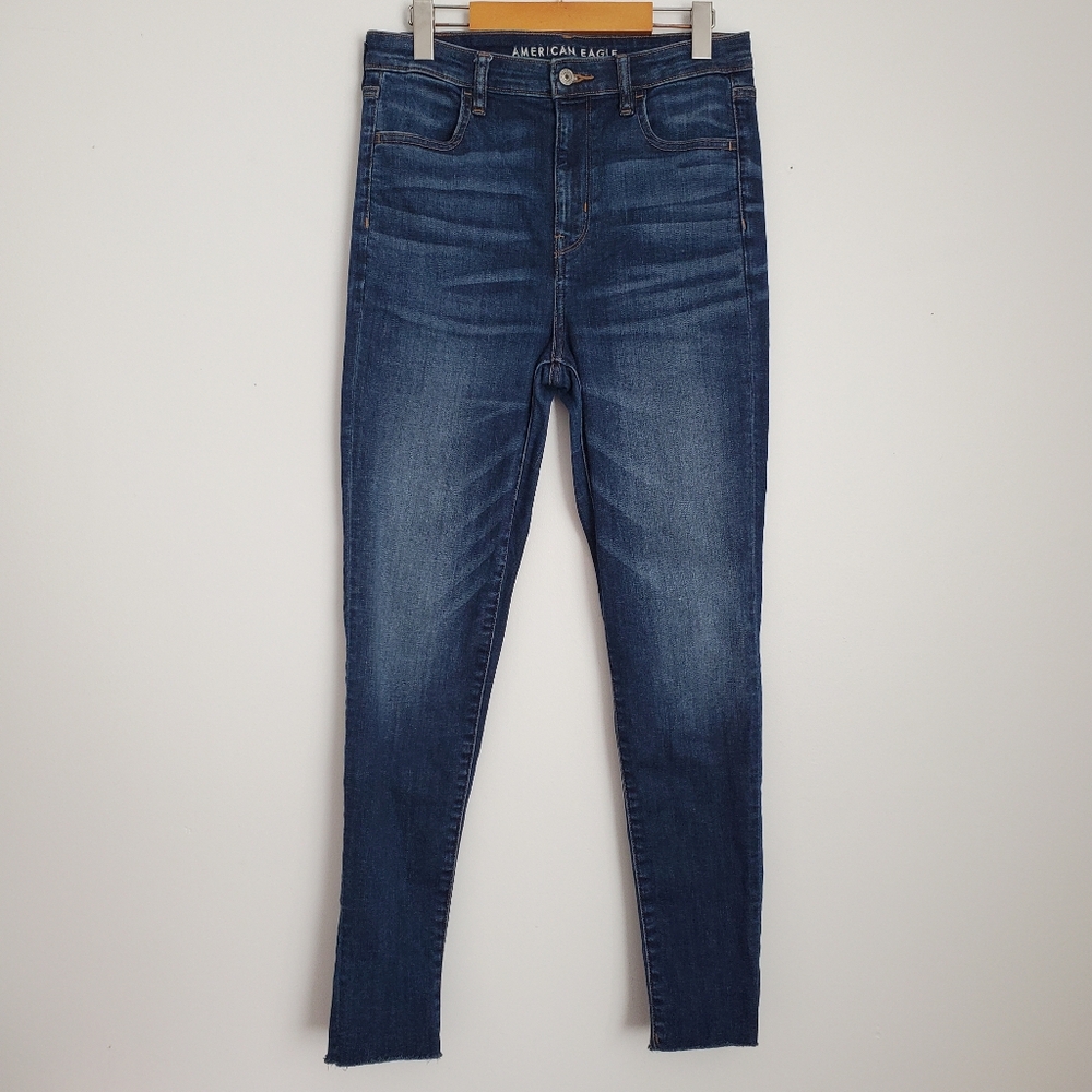 American Eagle Super Hi-Rise Jegging Crop Size 10